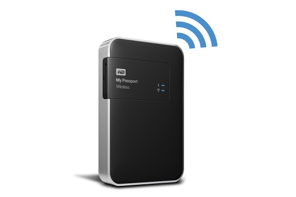 WD My Passport Wireless 1TB 2.5&quot; External Hard Drive - WDBK8Z0010BBK-PESN